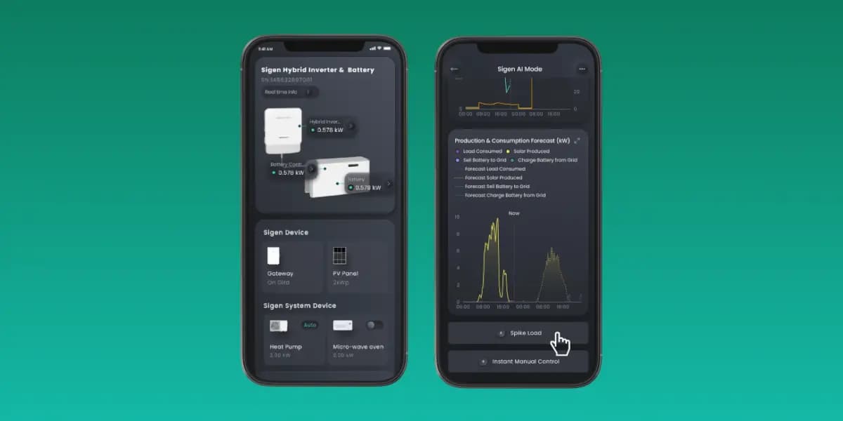 Backup mode status showing battery reserve