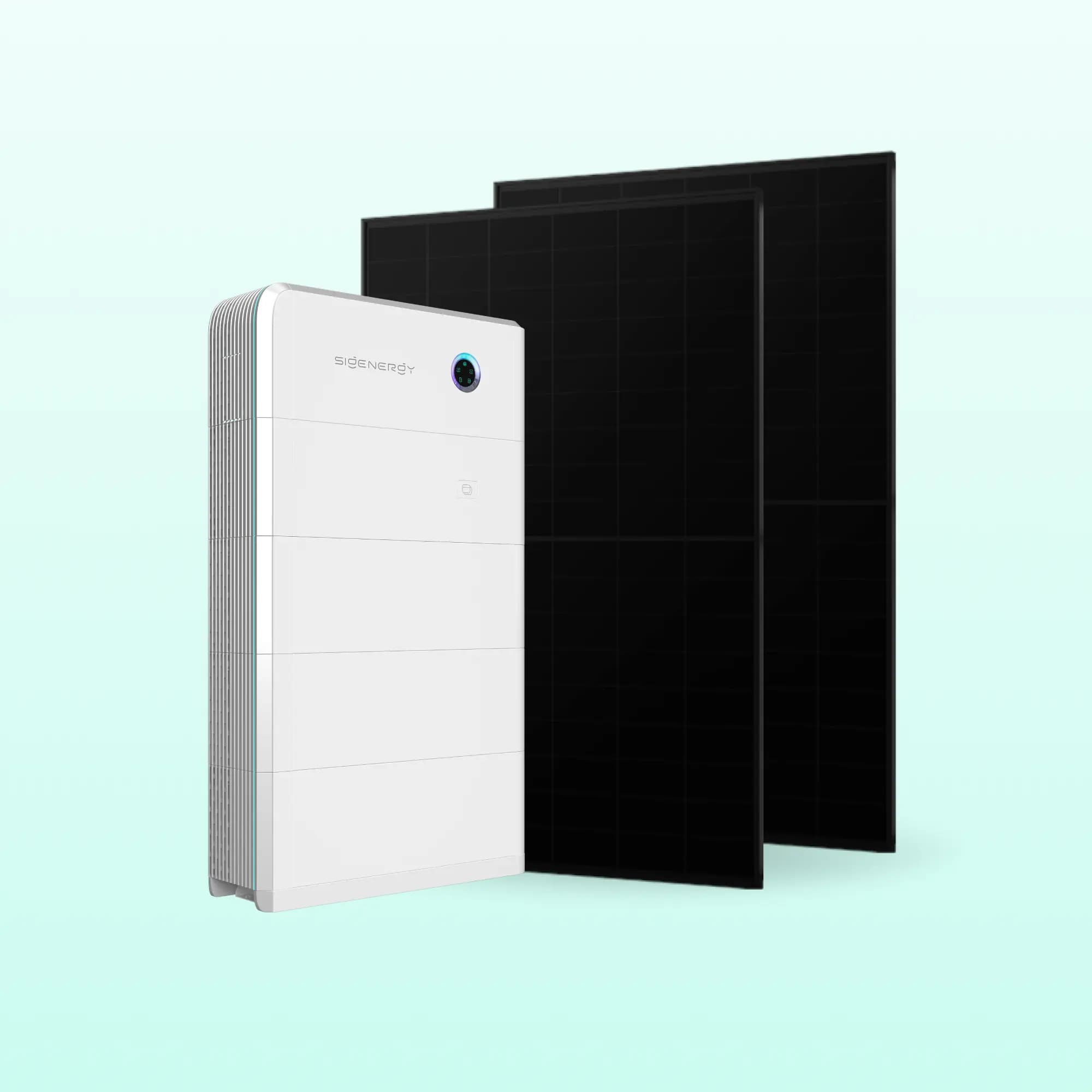 SIG Energy Inverter with stacked batteries